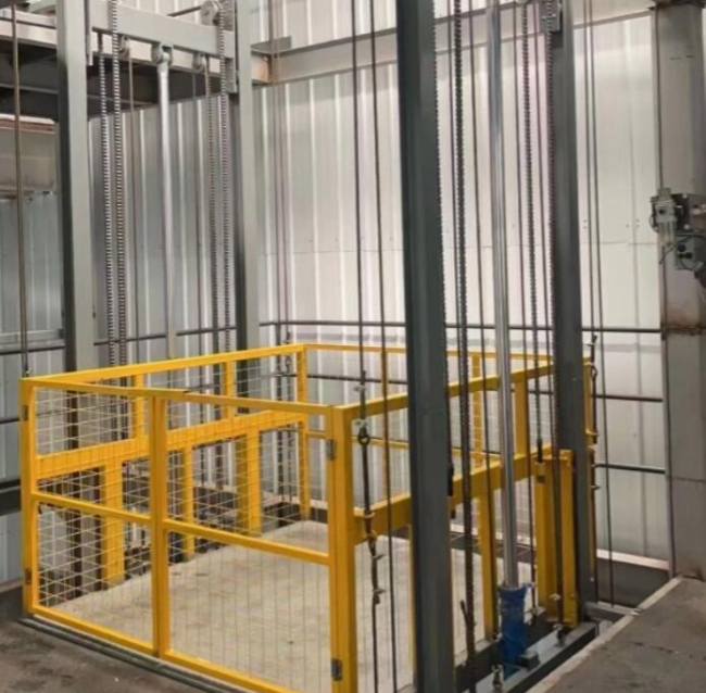 梨树导轨式升降机一般加工周期